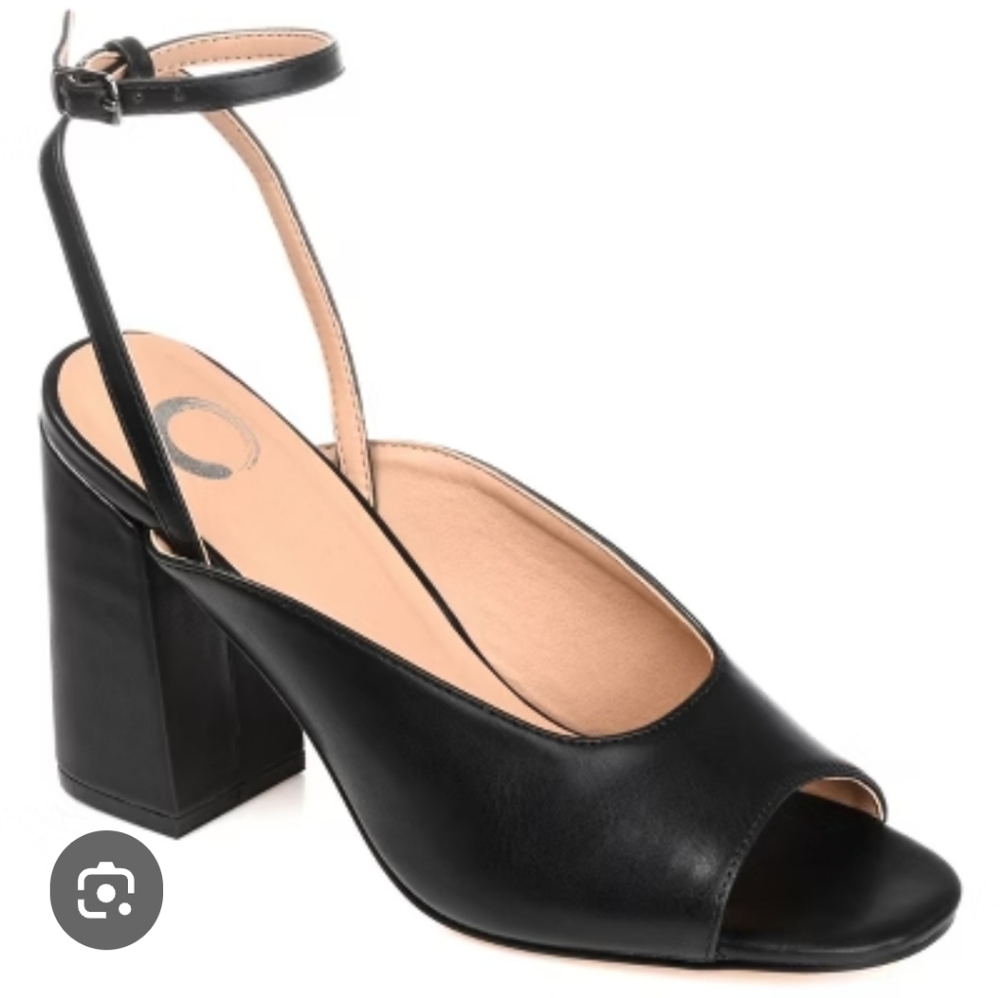 Calypso Elegant Black Women's Block Heels